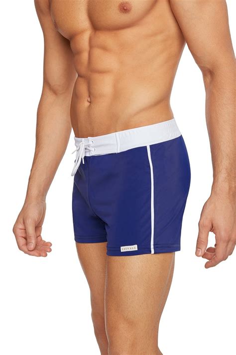 designer men's swim trunks.